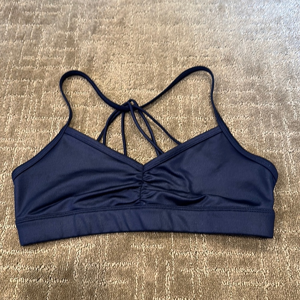 Alo Navy Sports Bra